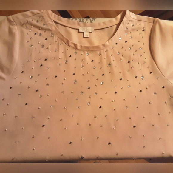 Drapey Bedazzled Top - Picture 2 of 5